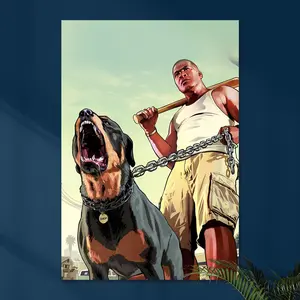 SAN ANDREAS , GTA GAME POSTER