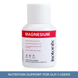 Magnesium Citrate & Glycinate for Cognitive Support, Muscle Relaxation, and Restful Sleep - 100% Daily Value - Healthcare Dietary Supplement