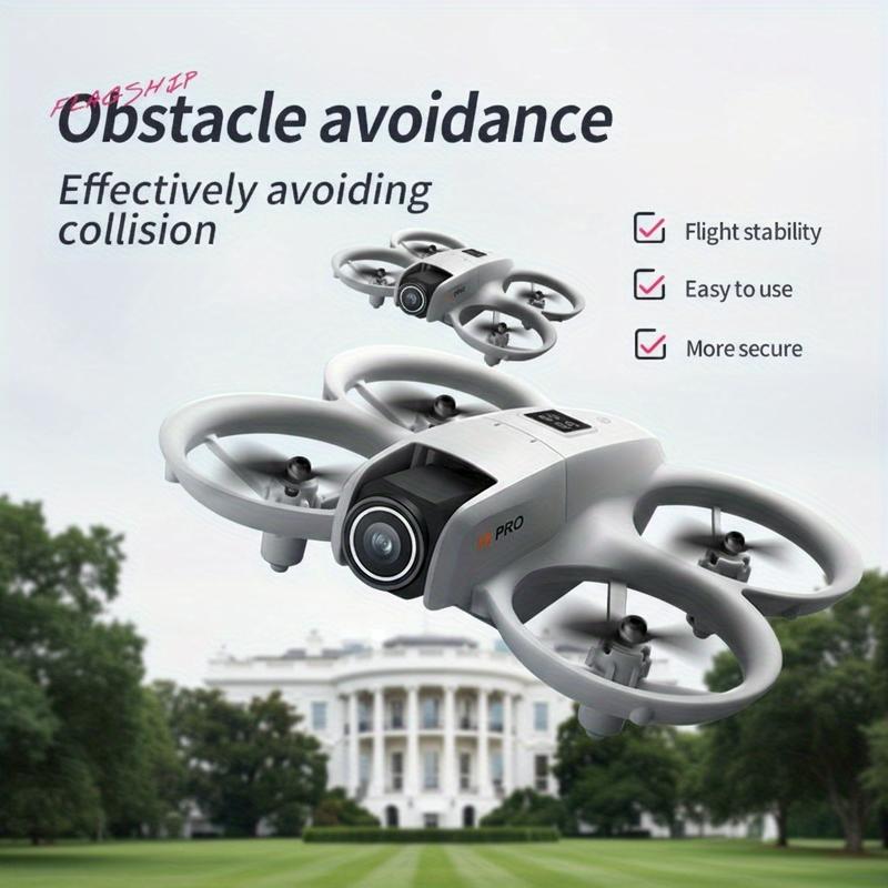 i1 PRO 480p Drone with Dual Cameras 180° Rotation Obstacle Avoidance Optical Flow Positioning 360° Roll Gyroscope One-Key Calibration Take-off Landing Functions