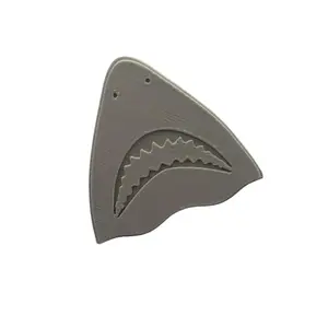 3D Printed Shark Straw Topper - Unique Distinctive Design for Drinkware Accessories Standard Size 8Mm Ocean Inspired Accessory