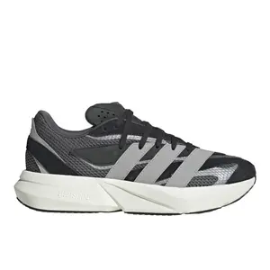 adidas Mens Lightblaze Lace Up Sneakers Shoes Casual - Black, Grey