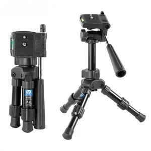 Mini Camera Tripod Compact Travel Stand for Phone Desktop Live Streaming