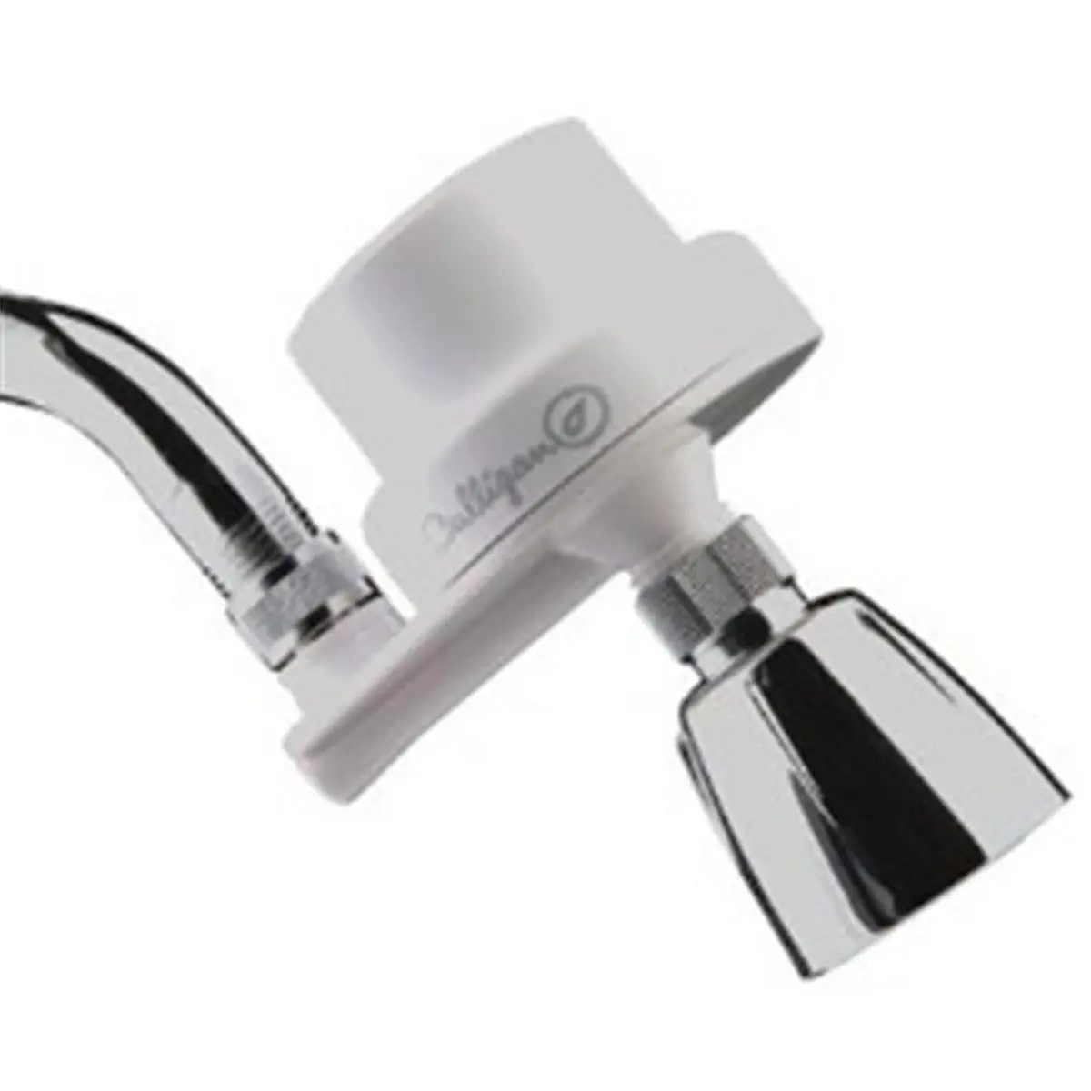 Culligan ISH-100 Shower Water Filter System - White Bacteriostatic Inline Compact Quick Connect Filter, Reduces Scale, Prevents Skin Drying, Compatible With 40-100°F Water & 30-125 psi