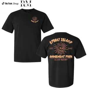 Spooky Island Tee, Retro Cartoon Halloween Movie T-shirt, Spooky Island Disco Skull, Halloween Gift, 90s nostalgia, Retro Halloween, Summer