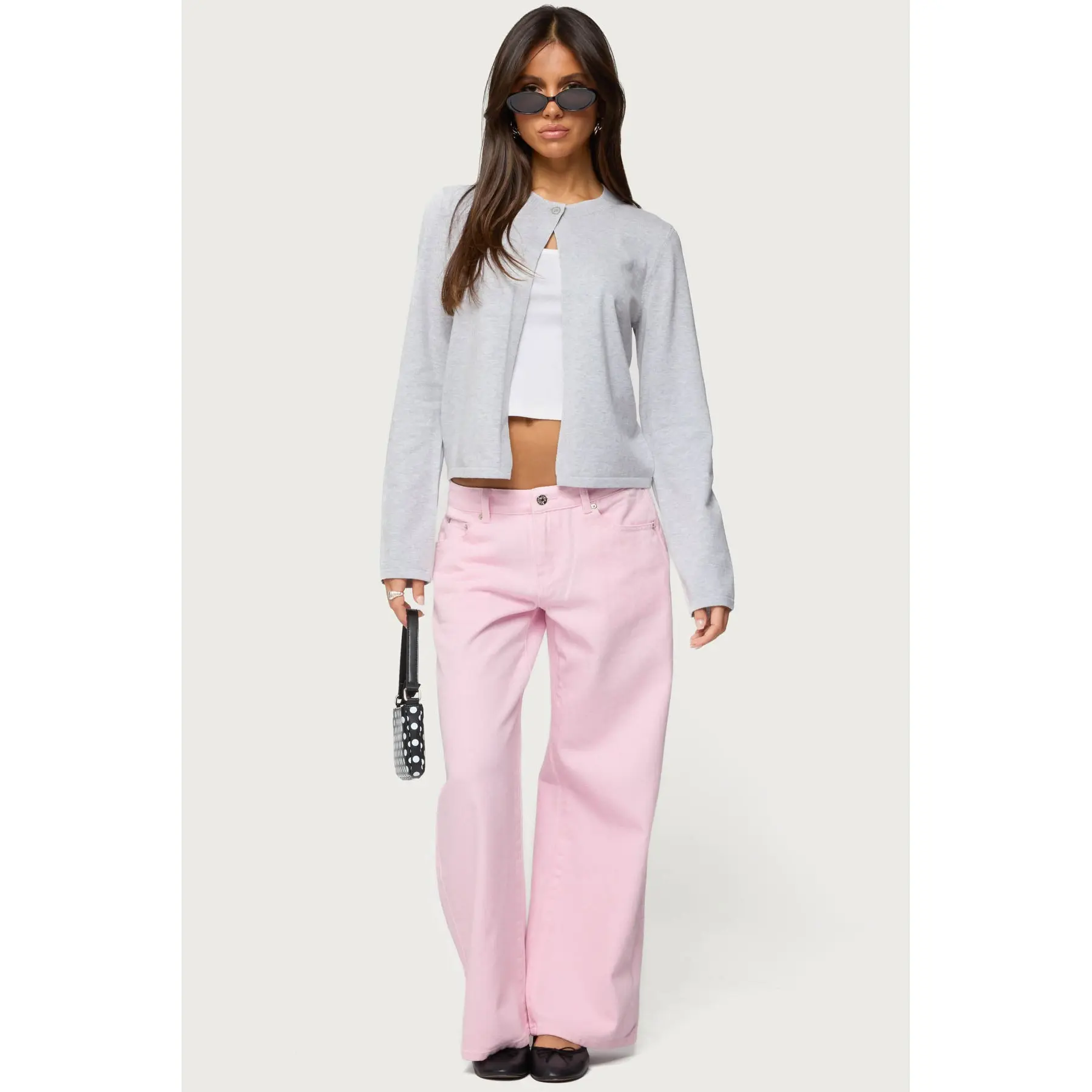 Petite Roman Low Rise Baggy Jeans