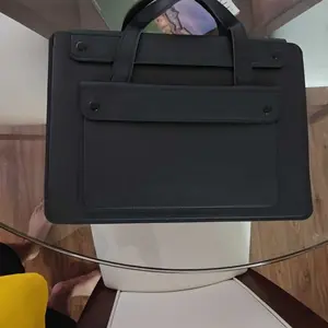 NAIDUN New Portable Laptop Briefcase with Multi-Compartments - Water-Resistant Stain-Proof Foldable Bag for Travel Essentials Waterproof Bag