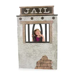 45" x 6 Ft. Western Jail Cell Cardboard Cutout Stand-In Stand-Up