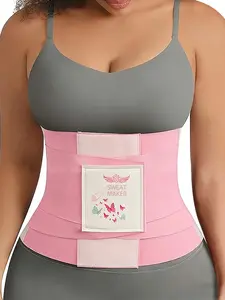 1 Count Women's Abdominal & Waist Shaper Corset, Sports Waist Trainer, Abdominal Trainer, Compression Waist Trainer, Abdominal Control Belt, Slimmer Breathable Girdle, High Waist Shapewear Belts, Suitable For Daily Wear Or Sports