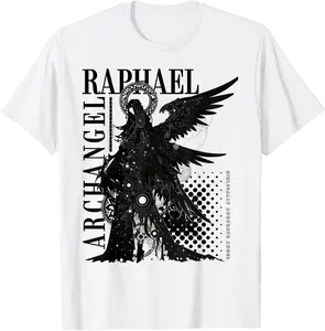 Gothic Angel Dark Aesthetic Harajuku Streetwear Angelology T-Shirt - Kalecarroll Shop 38B0D9BXY746