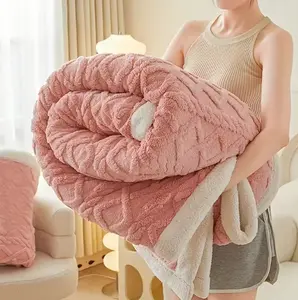 Pink Sherpa Weighted Blanket for Adults | 6.6 lb Cozy Throw for Sleep, Stress Relief & Relaxation, 27"x40" Queen Size