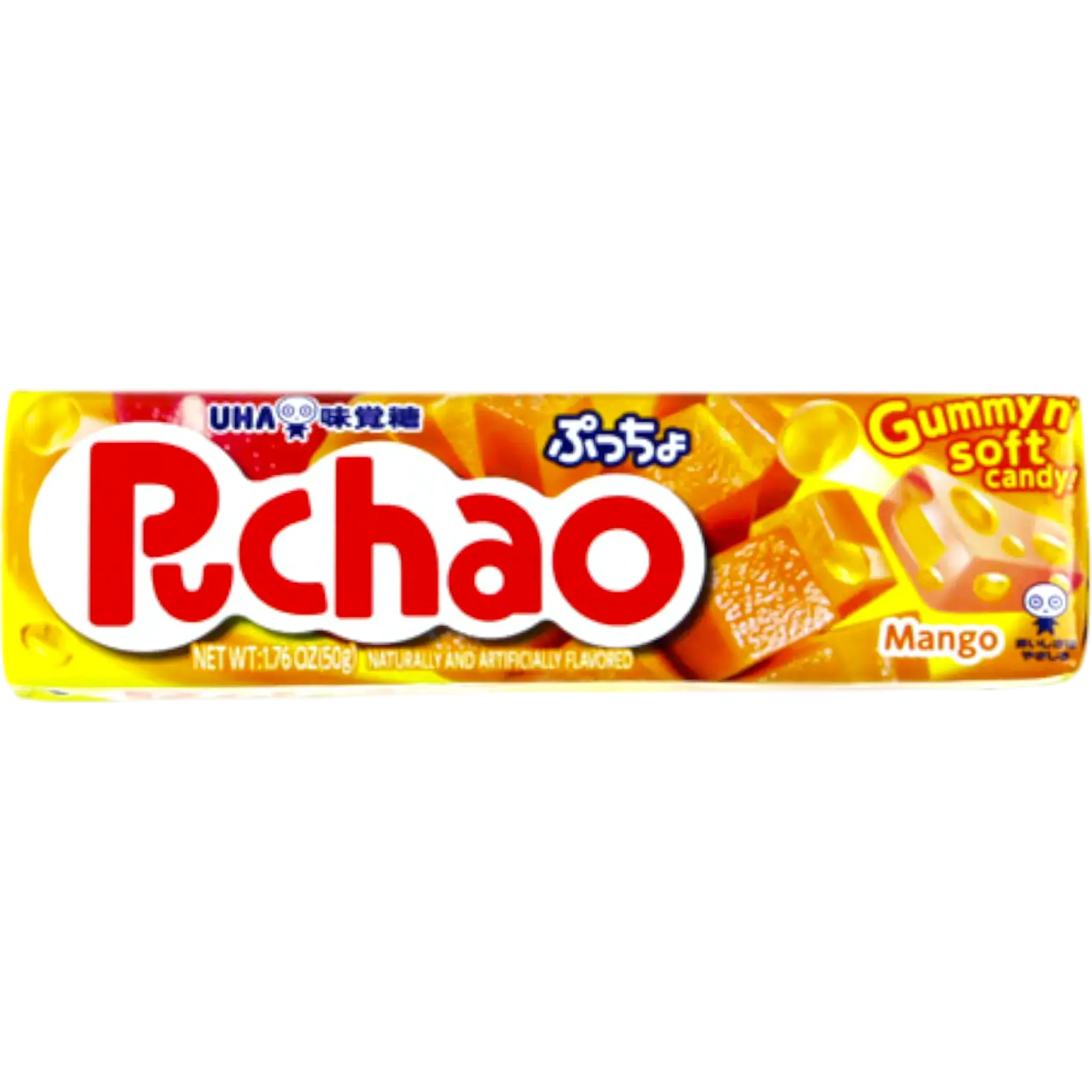Puchao Soft Tangy Chewable Mango Candies - Bite-Sized Gummy Sweet Snack, Cow Crack Wholesale Option for All Ages, Party Treat