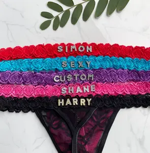 Custom Name Thong, Personalised Name Thong, Name Thong