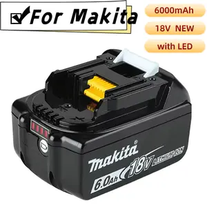 NEW 1 PACK 6.0Ah 18v Battery Replacement for Makita Power Tool BL1860 BL1860B BL1850