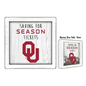 Oklahoma Saving For Tickets Money Box