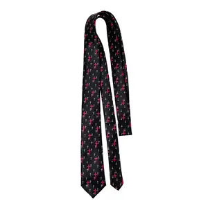 OIDEA Mens Ties Slim Necktie with Cross Texture Pattern, Machine Washable Wrinkle-Resistant Tie for Wedding, Party & Daily Wear