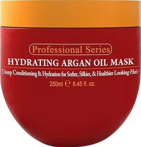 Hydrating Argan Oil Hair Mask and Deep Conditioner for Dry or Damaged Hair - 8.45 Oz