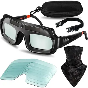 Welding Goggles Auto Darkening Welding Glasses for MenTrue Color Shade 11 Welder Glasses Eyes Protective Safety Goggles