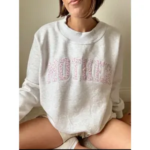 The "Mother" Mock Neck Pullover in Heather Grey (Preorder: Ships in 4-6 weeks)