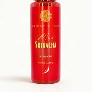 Alchemy of Food by The Flavorsmith Sriracha Hot Chili Sauce 8 oz (227 g) - Sauce for Dipping
