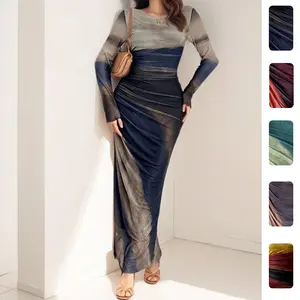 Viral Snatched Waist Maxi Dress,Elegant & Sexy Bodycon Long Dress,2026 Spring New Arrivals,Perfect Summer Vacation Vibe