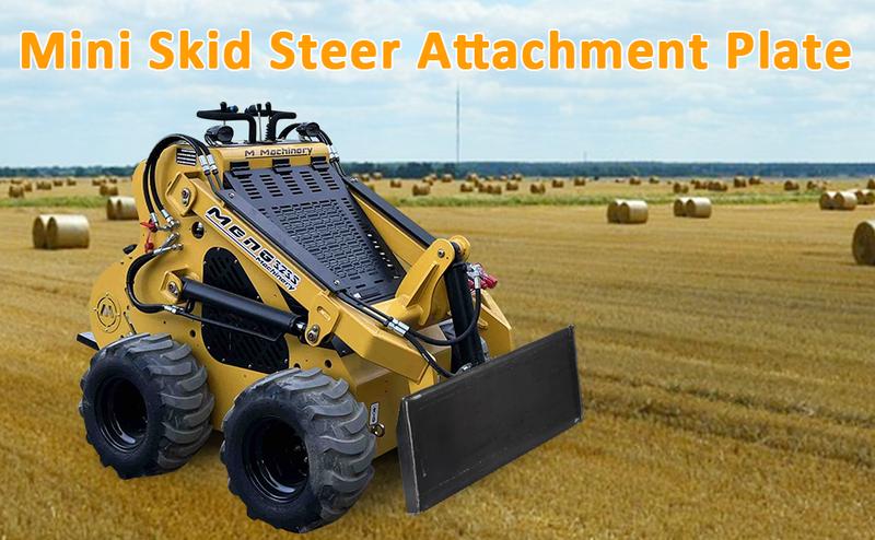 GARVEE 1/4" Quick Attachment Mount Plate for Mini Skid Steer, Compatible with Toro Dingo and Ditch Witch, Featuring 1/2" Thick Inserts for Enhanced Durability and Performance in Heavy-Duty Applications GARVEE 1/4" Quick Attachment Mount Plate for Mini Skid Steer, Compatible with Toro Dingo and Ditch Witch, Featuring 1/2" Thick Inserts for Enhanced Durability and Performance in Heavy-Duty Applications