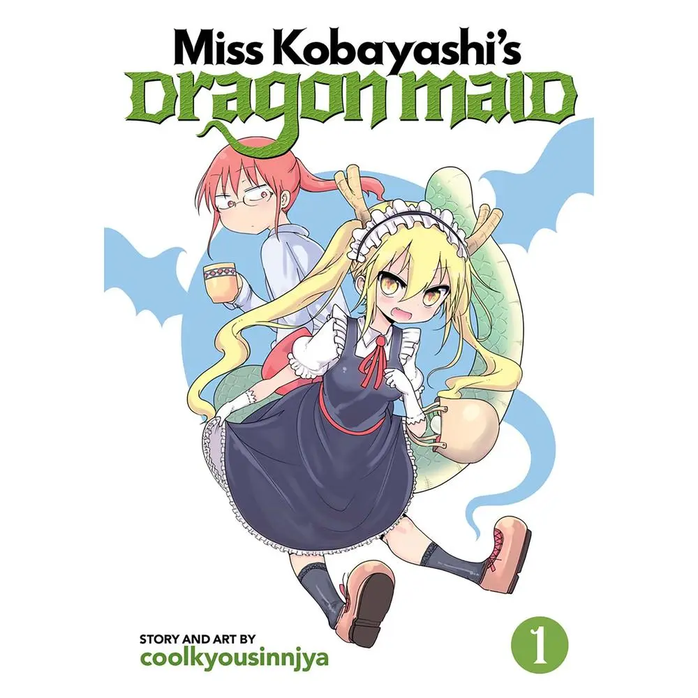 USED Book - Miss Kobayashi's Dragon Maid, Volume 1 by Coolkyousinnjya (Paperback) - english