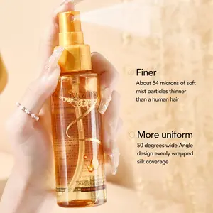 Nourishing Hair Oil Spray for Smoothness & Shine, Glossy Shiny Hair, Anti-Frizz Treatment for Curly & Dyed Hair, Perfect Gift for Moms & Grandmas, Anti Frizz Serum, Haircare Product