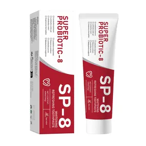SP-6/SP-8 Toothpaste Oral Cleaning with Probiotics & Long-Lasting Fresh Breath