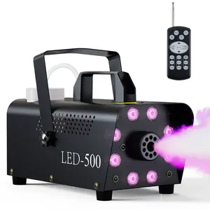 DIGITNOW Halloween Smoke Machine, Fog Machine Indoor- 3 Stage LED Lights with 13 Colors & Strobe Effect, with Receiver and Wireless Remote Controls, 4.18 Pounds DIGITNOW
