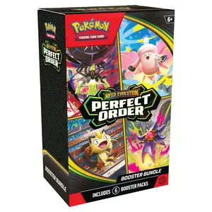 Pokémon TCG: Mega Evolution 3: Perfect Order: Booster Bundle (6-packs inside)