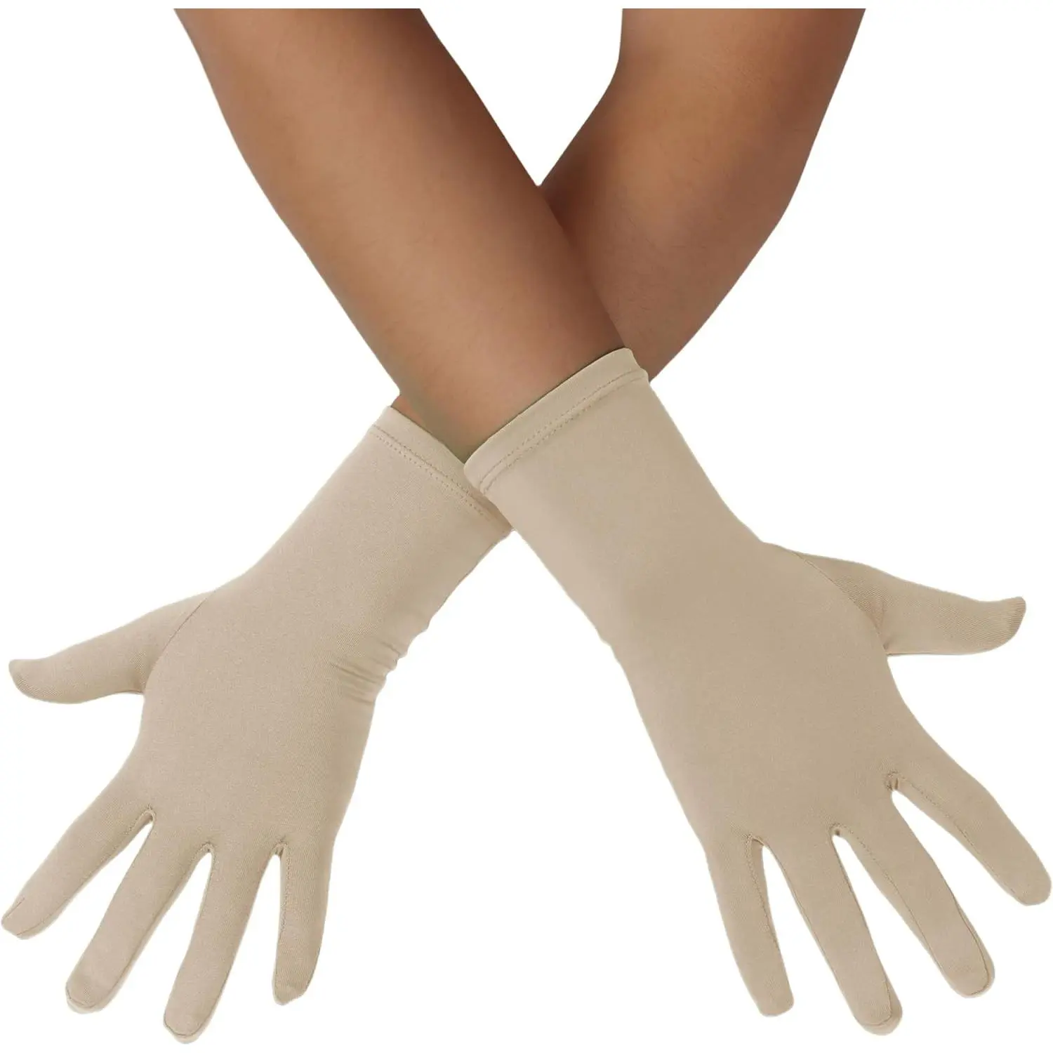 Men's and Women's Gloves Costume Accessories Wrist Length Spandex Stretch Halloween  Party Wedding Prom Gloves