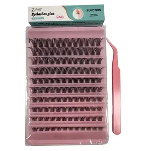 DIY Self-Grafting False Eyelashes Large Capacity Individual Lower Lashes Lower Lash Clusters European Style Natural Dense Segmented Lashes, Eyelash Extensions
