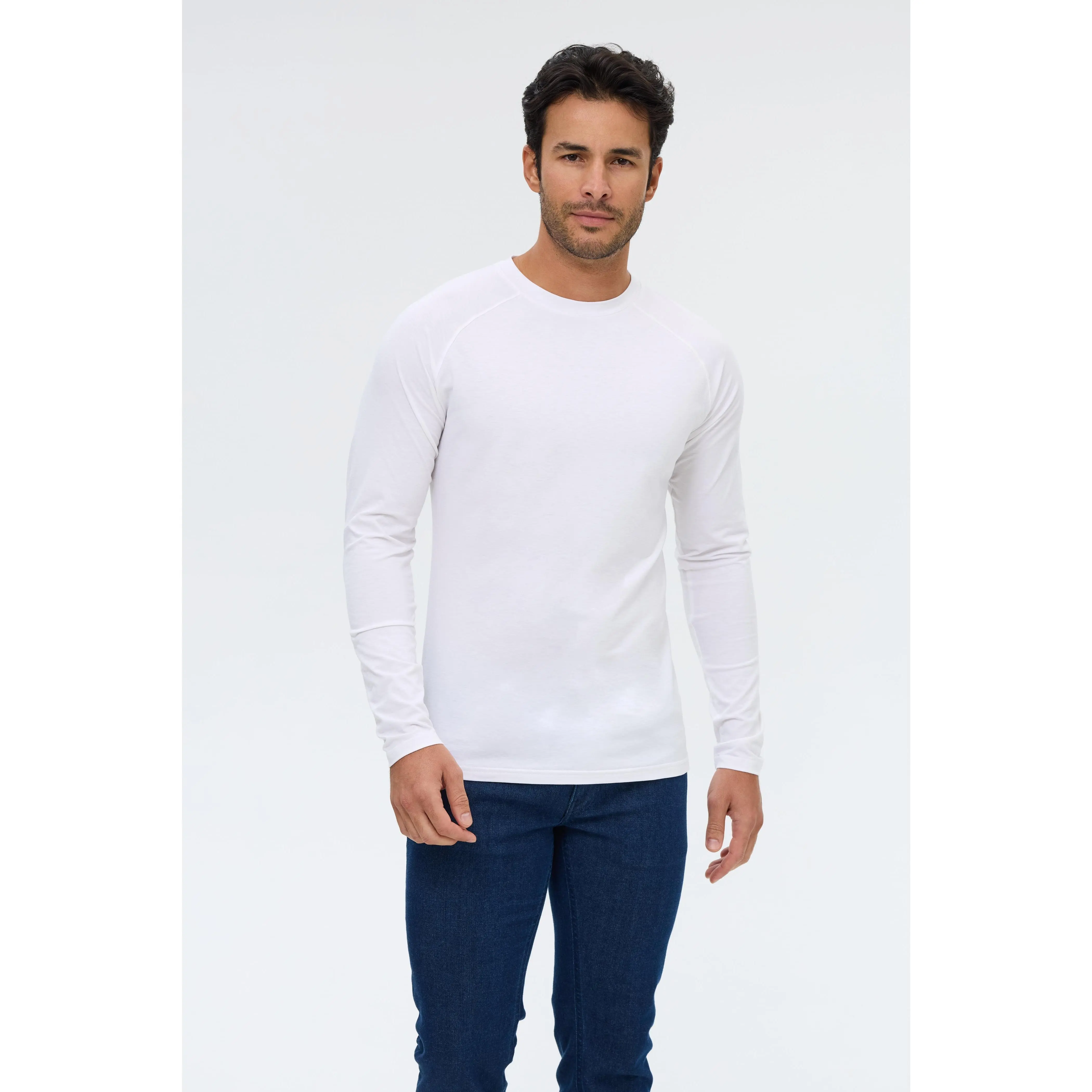 AVIILA Obsidian Tee - Long Sleeve Split Hem