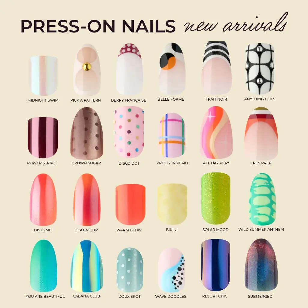 Kleo Kolor New Arrivals Press On Nail Collection