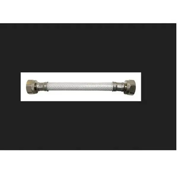 Ace 1/2 in. FIP x 1/2 in. Dia. FIP PVC Faucet Supply Line 20 in. Durable Plumbing Hose for Home Use