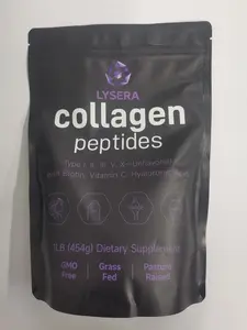 Lysera Collagen Peptides Powder – Unflavored, 1 lb (16 oz)