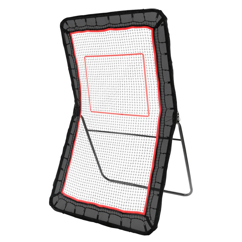 PLYOGO Volleyball Rebounder Net, 4×7FT Bounce Back Practice Net With 5 Adjustable Angles, Indoor Outdoor Easy-Set Up Training Equipment For Improving Spiking Skills, Carrying Bag & PU Volleyball, Nets - Canada