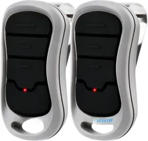 2X for Genie Intellicode  Door Remote, G3T-BX G3T-R 3-Button Genie  Door Opener Remote Replacement, Auto-Seek Dual Frequency (1997 to Present)