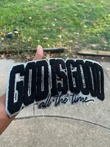 God is Good Chenille Patch God is Good Chenille Patch