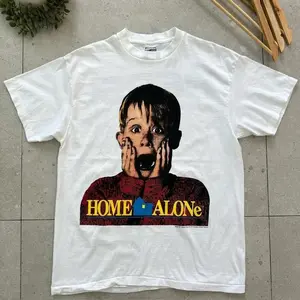 [SALE UP TO 30%] Home Alone Retro Graphic Unisex Tee Gift For Fan S-5XL, 90s Christmas Movie Shirt Unisex Shirt Made Using 100% US Cotton, Design & Printed In The USA
