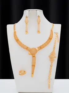 Handmade snake-shaped champagne golden jewelry set Middle Eastern palace style The snake body is unique and can be worn at dinner parties and weddings. It is full of uniqueness