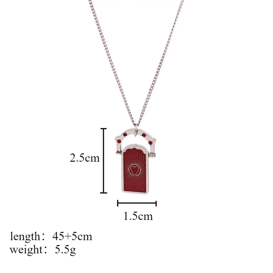 Silver Heart - Necklace