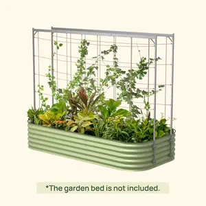 Metal Frame String Trellis - Versatile Design for Various Uses, Ideal for Supporting Plants and Decorative Items