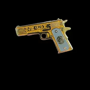 pin gun golden