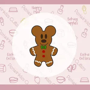 Mouse Gingerbread Cookie Cutter