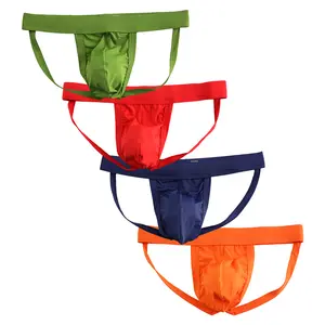 Men's Athletic Supporter Performance JockStrap Elastic Waistband Underwear#LGBTQ