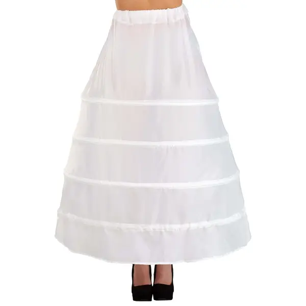 Women's White Hoop Skirt Women's White Hoop Skirt