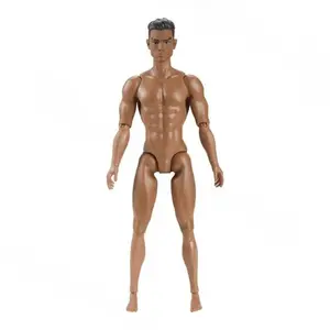 White/Normal/Tan 1/6 Male Doll Strong Man 35cm Height Male Model 13 Joint Multi-Joints Action Figure Body DIY Toy