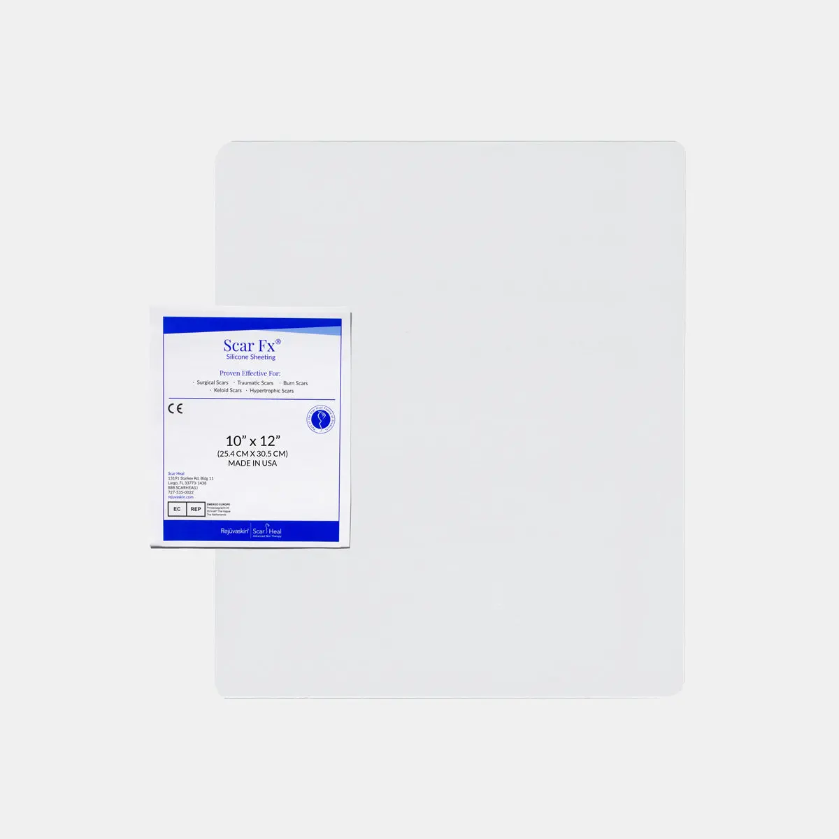 Scar Fx Silicone Sheet - 10"x 12"