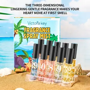 10ML Portable Roll-On Essential Oil Perfume, Sweet Vanilla, Opium, on Paris, Long-Lasting Floral Fragrance, Fruit Floral Scent, Fruity Fragrance Perfume, Romantic Pocket Spray